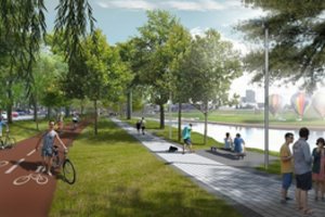 Toliau gražins Neries krantinę Vilniuje – bus atlikta darbų už daugiau kaip 5 mln. eurų