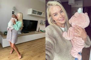 Papuošalų kūrėja Marija Šalaševičienė pasirodė su liepą gimusia dukrele: „Ji – nepaprastai rami“