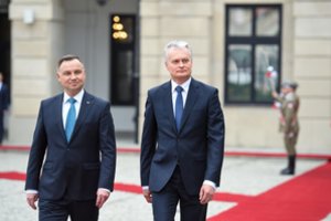 G. Nausėda su A. Duda sutarė dėl vieningos pozicijos ir veiksmų, kovojant su neteisėta migracija
