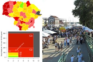 Lietuvos didmiestis – ant bedugnės krašto: naujų koronaviruso atvejų daugiau nei speiguotą vasarį