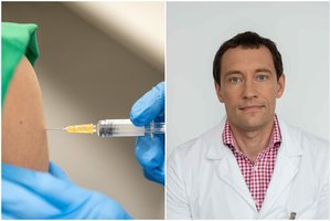 Gydytojas atskleidė, kaip jaučiasi pirmieji pacientai paskiepyti trečiąja vakcinos nuo COVID-19 doze