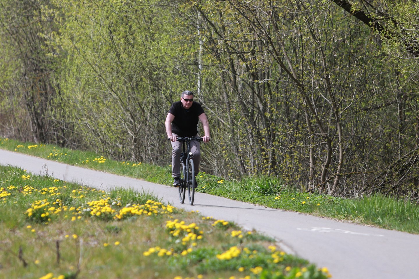 Pasak Klaipėdos policijos atstovės spaudai Andromedos Grauslienės, dviračiai turbūt yra vienas iš populiariausių vasarą ilgapirščius traukiančių daiktų.<br>G.Bitvinsko nuotr.