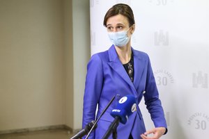 V. Čmilytė-Nielsen: kalbėtis su protestuotojais po mitingo valandų būtų buvę klaida