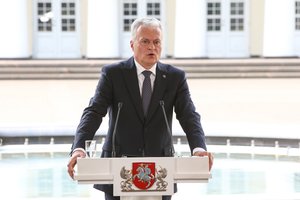 G. Nausėda pasirašė įstatymą dėl tvoros pasienyje su Baltarusija statybos