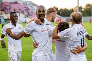 Kauniečius įveikusi „Sūduva“ šoktelėjo į A lygos viršūnę