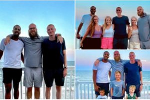 JAV – trijų buvusių žalgiriečių susitikimas