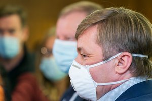 R. Karbauskis: iš valstiečių frakcijos S. Skvernelis pasitraukti galėtų tik vienu atveju