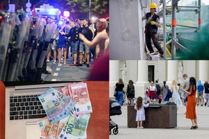 Kritikuoja siūlymą didinti mokesčius uždirbantiems 1–2 tūkst. eurų: tai gali sukelti naują neramumų ir emigracijos bangą