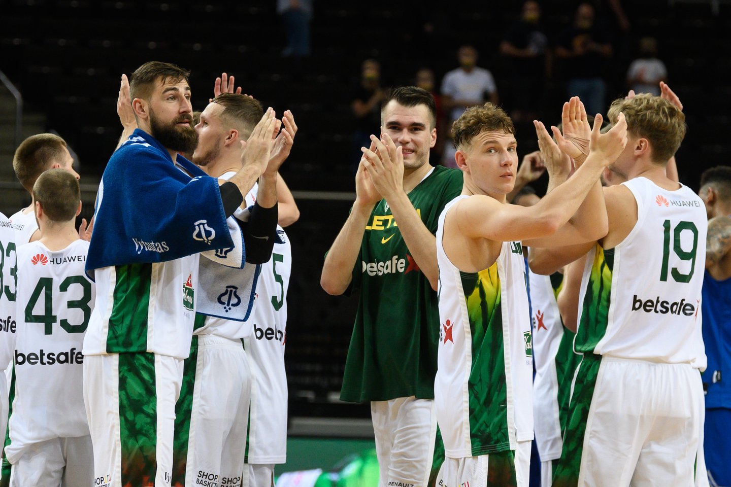 Lietuvos krepšinio rinktinė FIBA reitinge prarado vieną poziciją.<br>V.Skaraičio nuotr.
