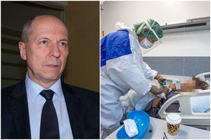 Atskleidė, kas vyksta Santaros klinikų COVID-19 skyriuje: pacientai – neskiepyti, yra baimę keliančių ženklų