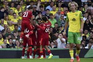 „Liverpool“ sezoną pradėjo lengva pergale prieš „Norwich City“