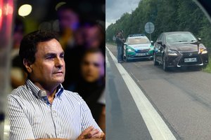 Iš uostamiesčio vykęs P. Gražulis įkliuvo policijai: KET pažeidė, nes „prispyrė į tualetą“