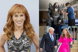 Žvaigždžių savaitėje – JK premjero žmonos nėštumas, smogęs plaučių vėžys ir kvietimas vakcinuotis