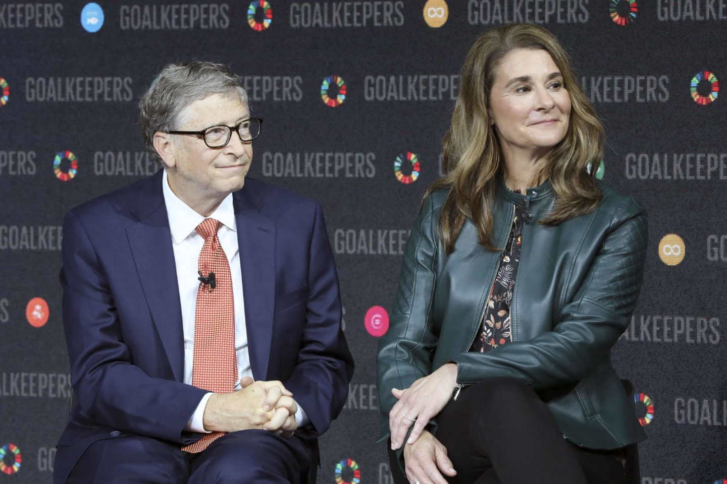 Billas ir Melinda Gatesai.<br>AFP/Scanpix nuotr.