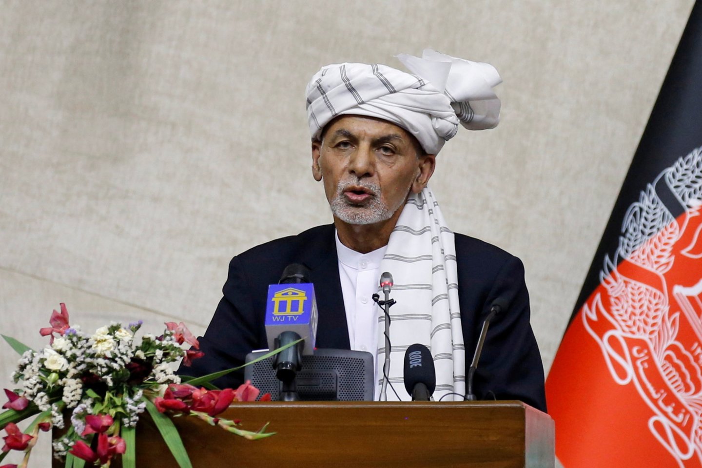 Afganinstano prezidentas Ashrafas Ghani.<br>Reuters/Scanpix nuotr.