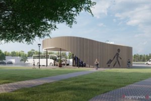 Po pusmečio Gargždai žada turėti naują autobusų stotį – paskelbė, kas ją statys