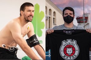 Iš lėktuvo – į darbus: „Ryto“ krepšininkai atliko medicininę apžiūrą