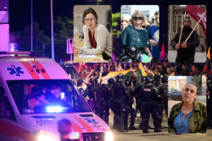 Riaušėmis virtusioje akcijoje – ir puokštė pakampių veikėjų: kas yra tikrieji mitingo „herojai“