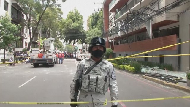 Meksiko mieste nugriaudėjo dujų sprogimas: skaičiuojama dešimtys sužeistųjų