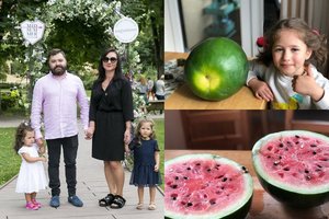 Rafailas Karpis prakalbo apie arbūzų derlių: „6 kg sveriančią uogą užsiauginome netyčia“