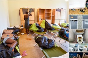 Už uždarų migrantų stovyklos durų: šiurpios istorijos ir iš priešų draugais tapę vietos gyventojai