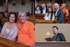 Milisandros ir Algirdo Radzevičių santuokos 10-mečio ceremonijoje – garsūs veidai: tarp jų – ir Ž. Žvagulis su I. Starošaite