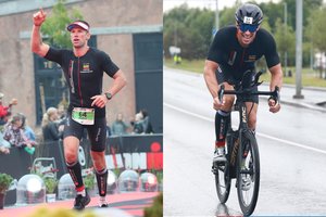 Dar vienas lietuvis įveikė „Iron man“ triatlono varžybas