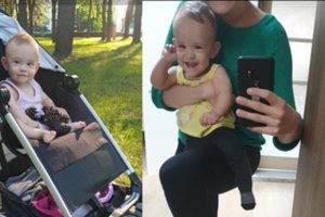 Vos gimusi klaipėdiečių dukrytė patyrė insultą: mama pasakojo, kaip jai sekasi dabar