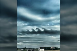 Šalia Rumšiškių užfiksavo itin retą gamtos reiškinį – jis trunka vos kelias minutes