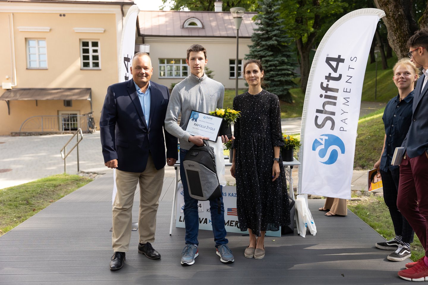 Specialaus renginio metu Vilniuje buvo apdovanoti 5 finalinių darbų autoriai.<br>Pranešimo autorių nuotr.