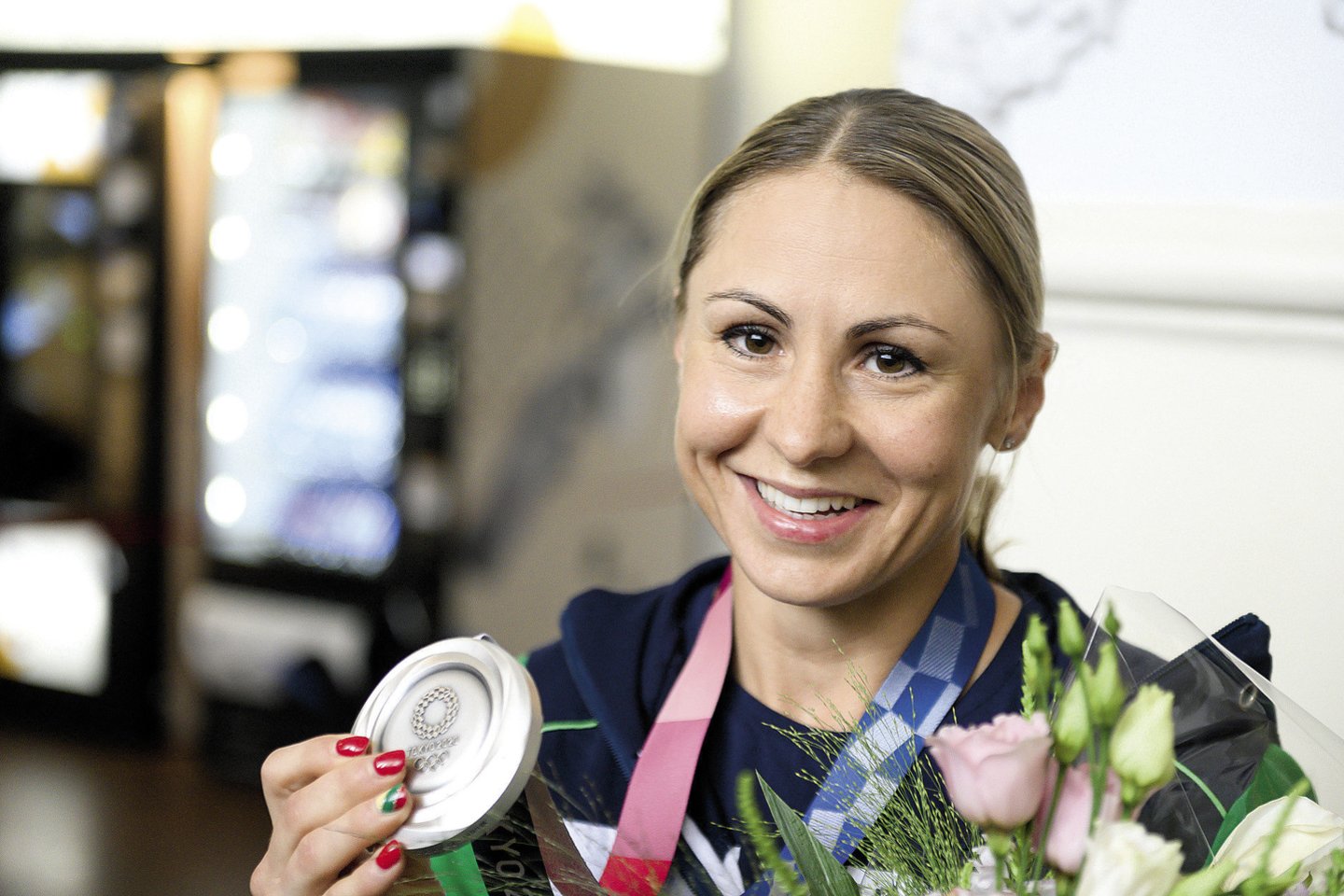 Lietuvos garbę Tokijo žaidynėse išgelbėjo 37 metų Laura Asadauskaitė-Zadneprovskienė.<br>Vytautas Dranginis/LTOK