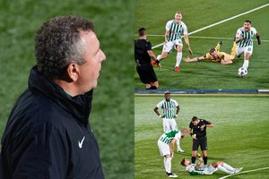 Holivudo filmo vertas rungtynes įvertinęs V. Čeburinas į ateitį žvelgė su viltimi: važiuosime mušti įvarčius