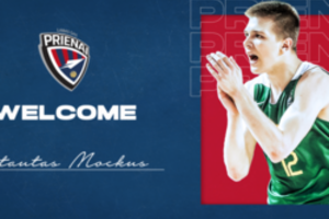 Prienų „Labas GAS“ komandoje – perspektyvusis M. Mockus