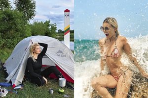 Asmenukėse – Jolantos Leonavičiūtės žygis į Nidą ir Ugnės Galadauskaitės atostogos