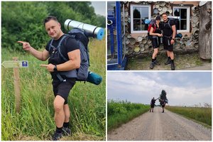 Andriui Rimiškiui Camino de Santiago piligriminis kelias įsimins ilgam: žygiuoti teko su šlepetėmis