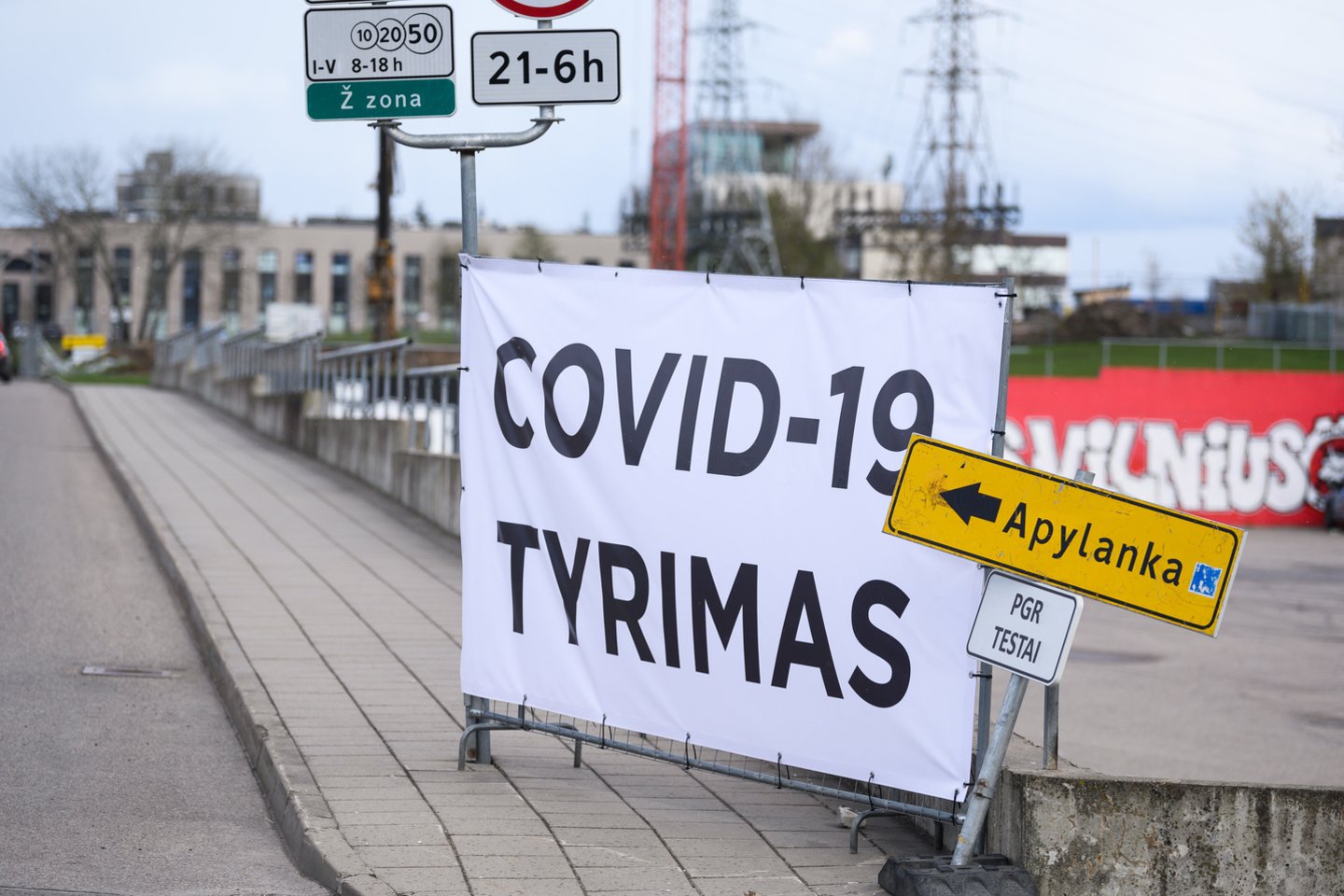 Koronavirusas Lietuvoje.<br>V.Skaraičio nuotr.
