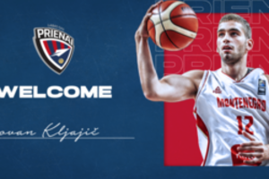 Prienų komandą papildė 19-metis Juodkalnijos krepšinio talentas J. Kljajičius