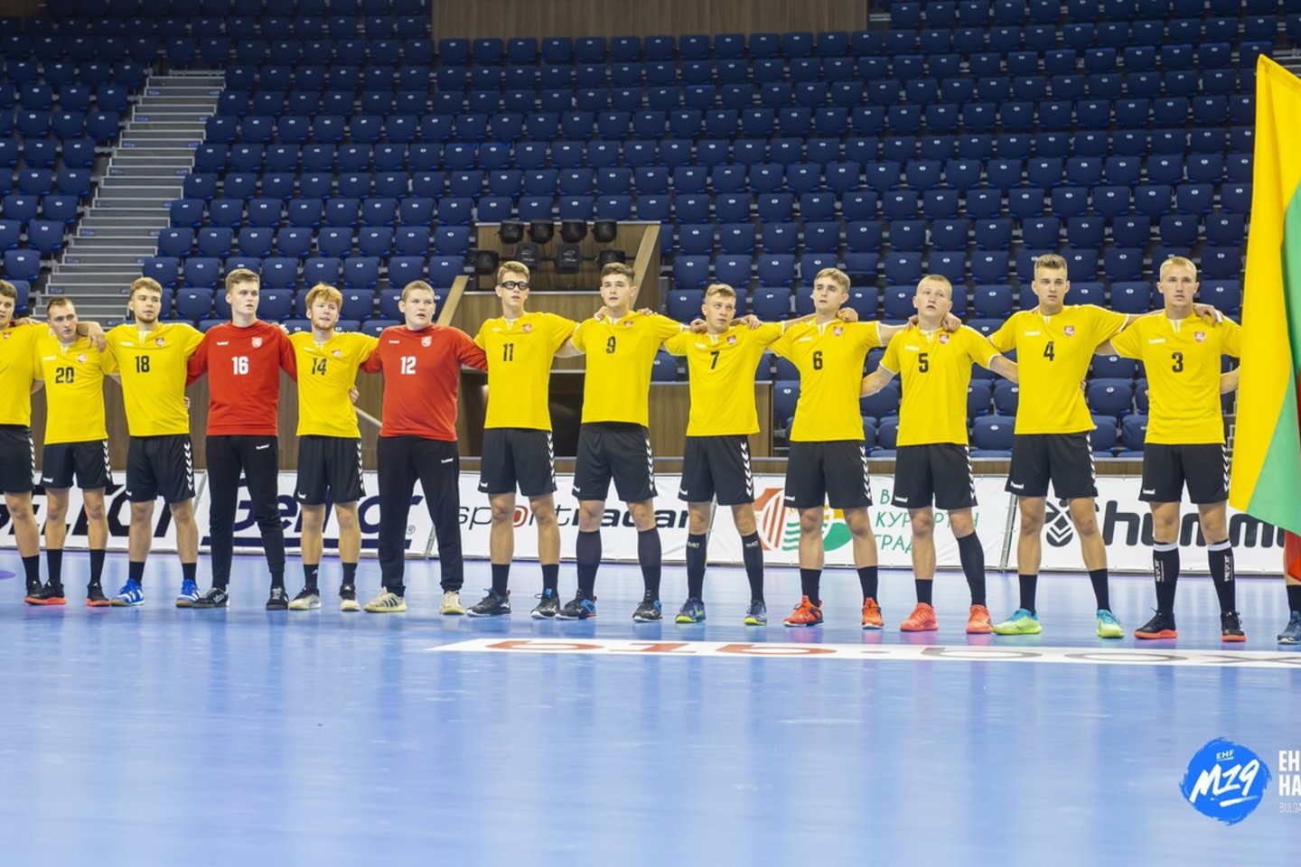 Lietuvos rankininkai įveikė bulgarus.<br> LRF nuotr.