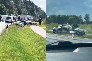 Nuo policijos sprukęs girtas vairuotojas Naujojoje Akmenėje pražudė savo keleivį