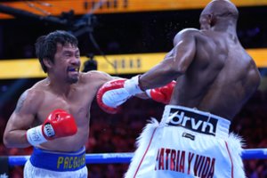 Eros pabaiga: Filipinų bokso legenda Manny Pacquiao neatsilaikė prieš kubietį