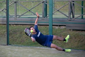 Dubingiuose spindėjusias padelio teniso žvaigždes žavėjo gamtos grožis