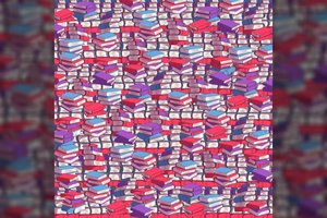 Rugsėjo 1-osios iššūkis: suraskite tarp knygų pieštuką