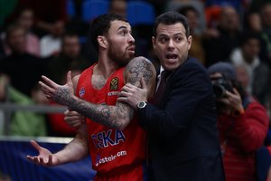 Nesuprantami viražai – iš CSKA klubo išspirtas „demonu“ vadintas M. Jamesas ir vėl treniruojasi Maskvos klube
