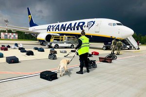 „Ryanair“ lėktuvo incidentą tirianti ICAO komanda pradeda darbą Baltarusijoje