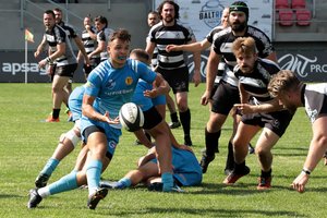 „Top“ lygos čempionai „Baltrex“ regbininkai iškovojo rekordinę pergalę 101:0