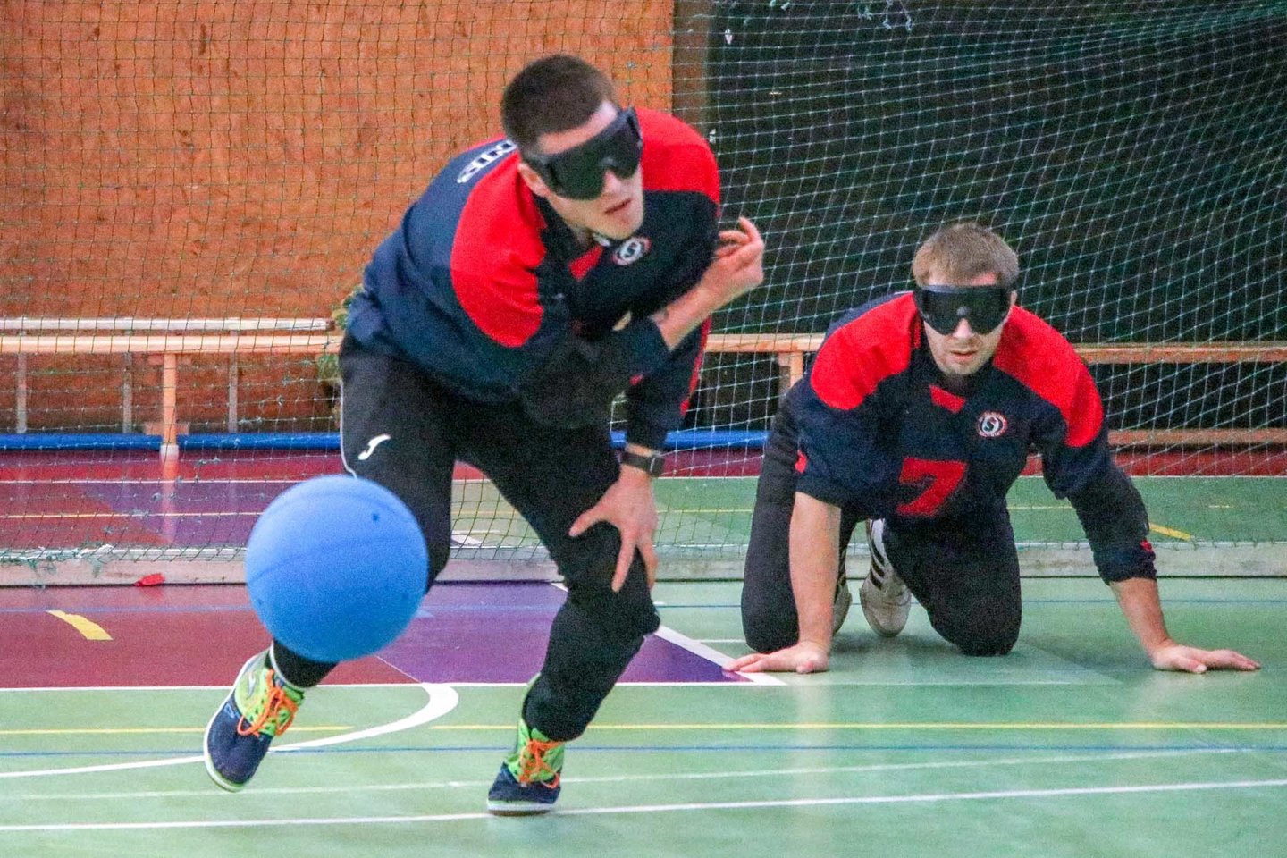 Lietuvos golbolo rintkinė.<br>Organizatorių nuotr.