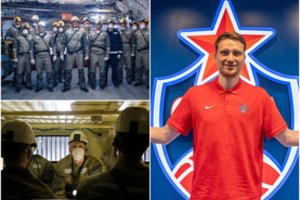 Marius Grigonis lindo į šachtą Norilske, o po to dar ir sužaidė pirmąjį savo mačą CSKA ekipoje
