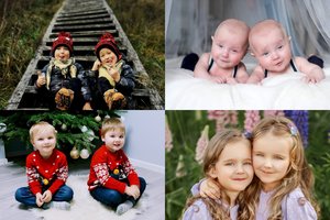 Identiški dvyniai: tokių gimsta retai, bet jie yra itin ypatingi