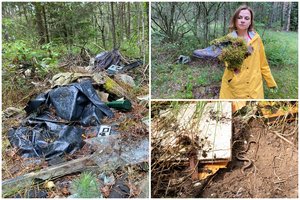Šiukšlyne nacionaliniame parke – netikėtas radinys: apsigyveno žalčiai, vapsvos ir pelėnai