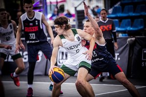 Aštuoniolikmečiai FIBA 3×3 pasaulio čempionatą pradėjo dvejomis pergalėmis